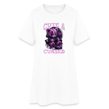 Pastel Goth Soft Goth Gaming Gamer - Robe T-shirt Femme - blanc - Devant