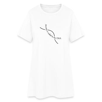 Anxiety DNA Helix - Women’s T-Shirt Dress - white - Front