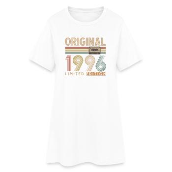 30. Geburtstag, 30 Jahre - Frauen T-Shirt-Kleid - Weiß - Vorne