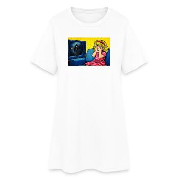 Was.. Nobody wants it. - Women’s T-Shirt Dress - white - Front