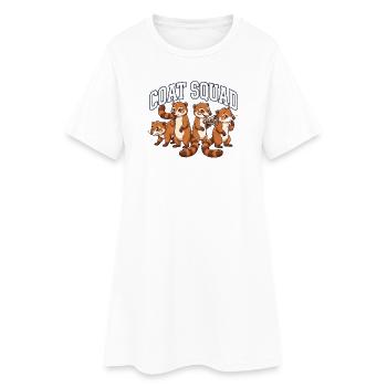 Coatis Crew - Women’s T-Shirt Dress - white - Front