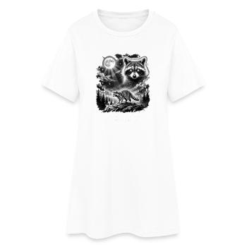 Jimothy – Die wilde Legende von Seattle - Frauen T-Shirt-Kleid - Weiß - Vorne