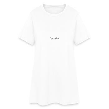 Choose kindness - Frauen T-Shirt-Kleid - Weiß - Vorne