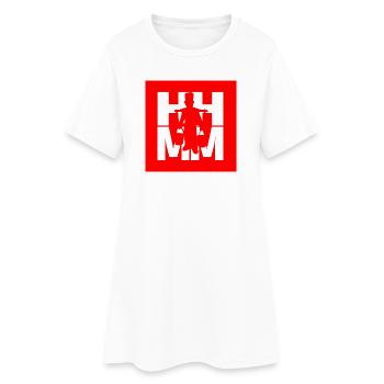 Hamburg Original with Water Carrier Hummel Hummel - Women’s T-Shirt Dress - white - Front