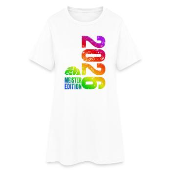 Volleyball Master Shirt 2026, rainbow bag - Women’s T-Shirt Dress - white - Front