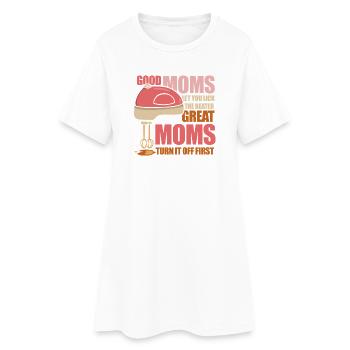 Pâtisserie Pâtissière Pât - Robe T-shirt Femme - blanc - Devant
