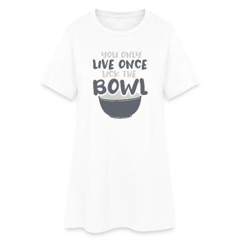 Pâtisserie Pâtissière Pât - Robe T-shirt Femme - blanc - Devant