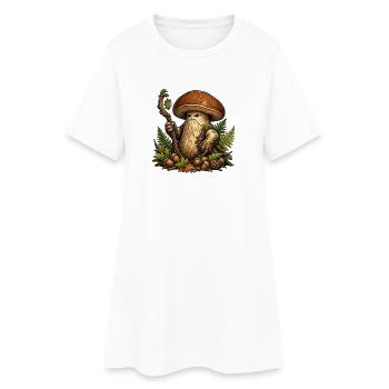 Gardien de la Forêt à Mooshroom - Robe T-shirt Femme - blanc - Devant