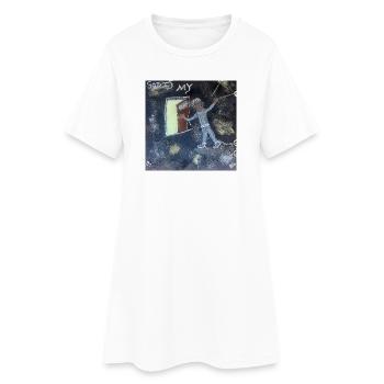 Finde Jesus von Eunice Ahiale - Robe T-shirt Femme - blanc - Devant
