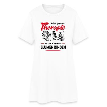Fleuriste Fleuriste Fleuriste Vendeur de fleurs Profession - Robe T-shirt Femme - blanc - Devant