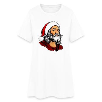 Weihnachten Jesu - Frauen T-Shirt-Kleid - Weiß - Vorne