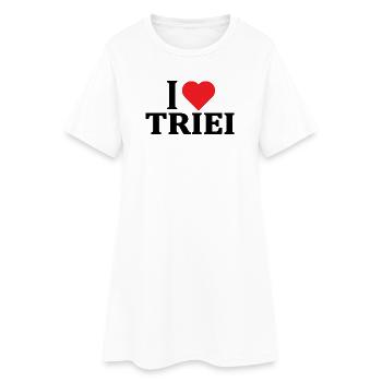 T-shirt J’adore Triei t-shirt cadeau Sardaigne - Robe T-shirt Femme - blanc - Devant