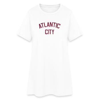 Atlantic City - Fondé en 1854 - New Jersey - États-Unis - Robe T-shirt Femme - blanc - Devant