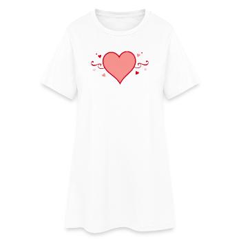 Cadeau pour la fête des mères Cadeau pour maman - Robe T-shirt Femme - blanc - Devant