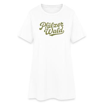 Forêt du Palatinat - Robe T-shirt Femme - blanc - Devant