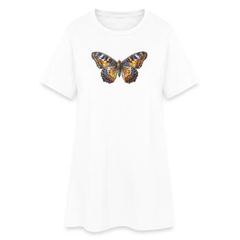 Mosaïque de papillon - Cadeau artistique - Robe T-shirt Femme - blanc - Devant