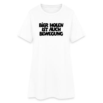 Faites bière est également un mouvement - Robe T-shirt Femme - blanc - Devant