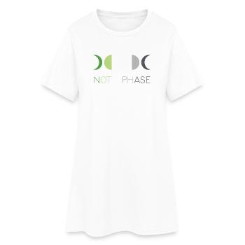 LGBTQ Pride Month - Keine Phase - Aromantic - Frauen T-Shirt-Kleid - Weiß - Vorne