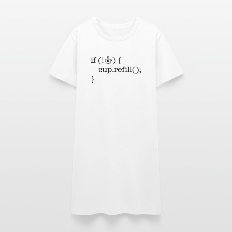 Coffee code software developer humor Women’s T-Shirt Dress
