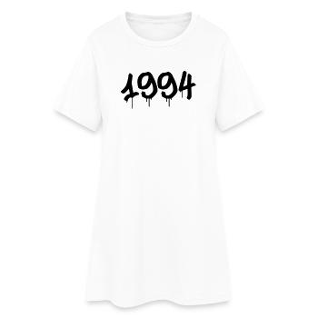 Graffiti : 1994 - Robe T-shirt Femme - blanc - Devant