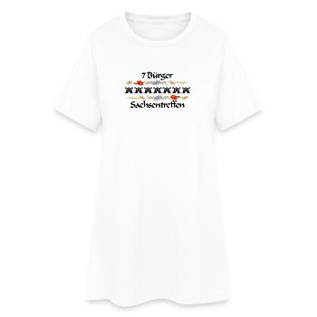 Siebenbürger Sachsentreffen Design schwarz - Frauen T-Shirt-Kleid - Weiß - Vorne