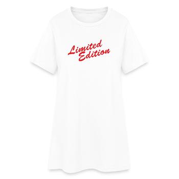 Édition limitée - Robe T-shirt Femme - blanc - Devant