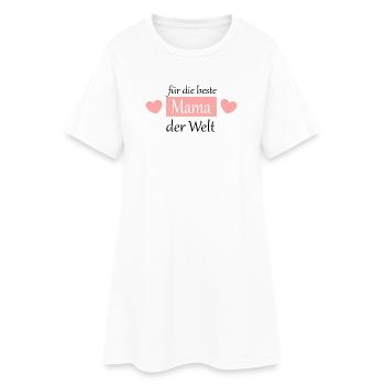 Mother's Day Gift Mother's Day Gift Idea - Women’s T-Shirt Dress - white - Front