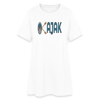 KAYAK WATER SPORTS - Women’s T-Shirt Dress - white - Front
