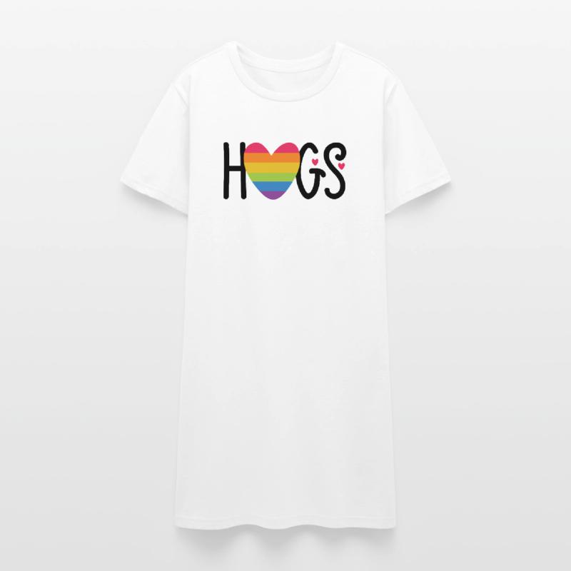 Mese dell'orgoglio LGBT - Abbracci Vestito T-shirt donna