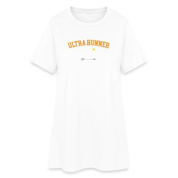 Ultra Runner - Robe T-shirt Femme - blanc - Devant