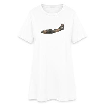 C-123 Provider - Women’s T-Shirt Dress - white - Front