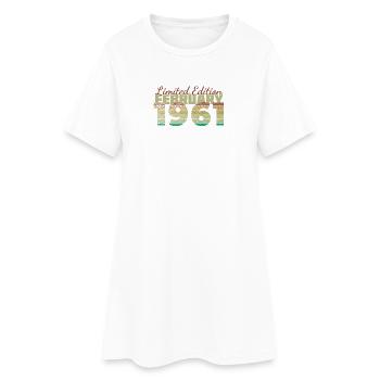 65e anniversaire Édition Limitée (SCR) 02/1961 - Robe T-shirt Femme - blanc - Devant