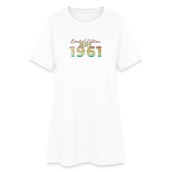 65th Birthday Limited Edition (SCR) 05/1961 - Women’s T-Shirt Dress - white - Front
