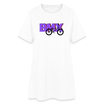 T-shirt BMX Air Trick – Ride the Sky - Robe T-shirt Femme - blanc - Devant