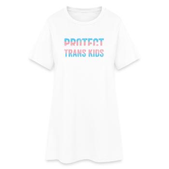 Mois de la fierté LGBT - Love Revolution - Robe T-shirt Femme - blanc - Devant