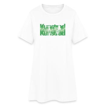 Artistic cycling, artistic cycling, indoor cycling - Women’s T-Shirt Dress - white - Front
