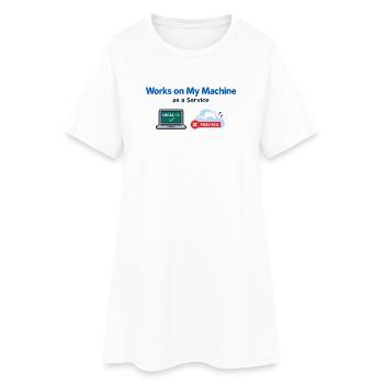 Local OK, Prod Fail DevOps Meme - Women’s T-Shirt Dress - white - Front
