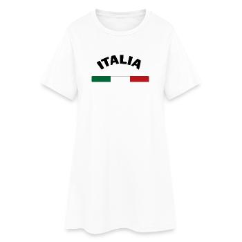 Italia - Robe T-shirt Femme - blanc - Devant