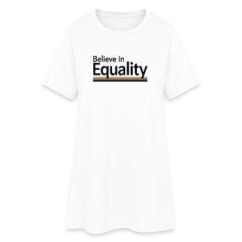 Déclaration de croyance en l’égalité Gleichberechtigung - Robe T-shirt Femme - blanc - Devant