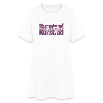 Artistic cycling, artistic cycling, indoor cycling - Women’s T-Shirt Dress - white - Front
