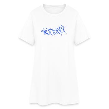 Stuttgart Graffiti Style T-Shirt - Robe T-shirt Femme - blanc - Devant