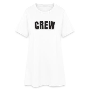équipage - Robe T-shirt Femme - blanc - Devant