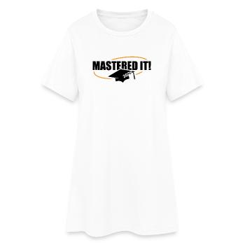 Master 2026 Diplôme - Robe T-shirt Femme - blanc - Devant