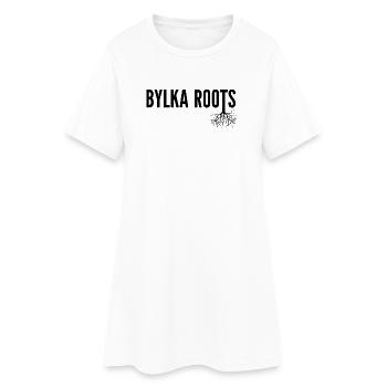 BYLKA_ROOTS - Robe T-shirt Femme - blanc - Devant
