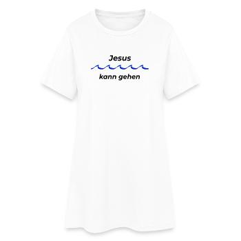 Jesus can walk - Women’s T-Shirt Dress - white - Front