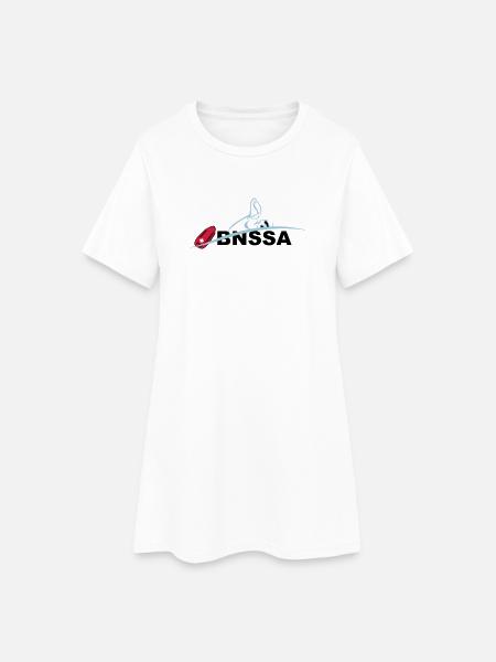 BNSSA sauvetage aquatique - Robe T-shirt Femme - blanc
