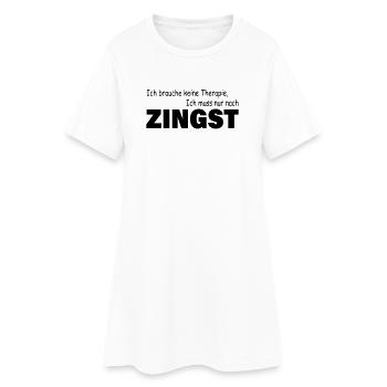 Thérapie Zingst - Robe T-shirt Femme - blanc - Devant
