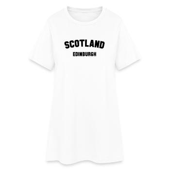 EDINBURGH Scotland Schottland - Women’s T-Shirt Dress - white - Front