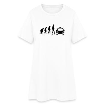 Taxi - Women’s T-Shirt Dress - white - Front