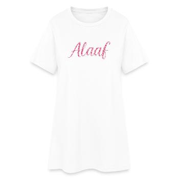 Idée de costume pour le carnaval de Cologne pour la chemise Alaaf - Robe T-shirt Femme - blanc - Devant